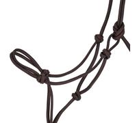 Cabezada de cuadra Rope halter cuero Liberta QHP - Marrón / cob