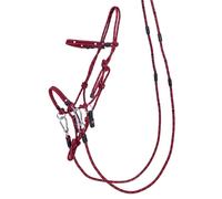 Cabezada de cuadra Rope halterset Polivalente QHP - Burdeos / Shet