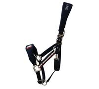 Cabezada de cuadras Kingsland Classic cabezada de cuadra with Fleece - Navy / FULL
