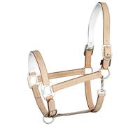 Cabezada de cuero para caballos Harry's Horse Cremello Completo