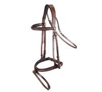 Cabezada Equitación Fouganza TINCKLE Caballo Marrón CS