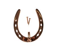 Cabezada HKM Horseshoe Hook made of Brass - Cooper