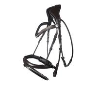 Cabezada Lauria Garrelli Bridle Arezzo - Dark Brown / Full