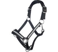 Cabezada -Reflective- - Negro / Plateado / Cob