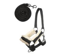 HKM Hobby Horsing Cabezada y ramal Negro One Size