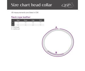 Cabezadas Accesorio ecuestre Neck rope leather QHP - Oli / 3