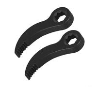 Cabezal adaptador de llave de palanca fuerte compatible con herramientas de accionamiento cuadrado de 1/2 pulgada y 3/8 pulgadas para aplicaciones resistentes (3/8 pulgadas)