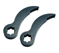 Cabezal adaptador para herramienta de extracción de eje 3 8 1 2 hecho de acero de alto manganeso con proceso de enfriamiento y recocido para uso a largo plazo (B)