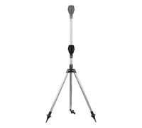 Cabezal aspersor sobre trípode - Aspersor para césped giratorio ajustable a 360° | Aspersores para exteriores telescópicos para cargas pesadas | para grandes patios, jardines, caminos, patios, Fatt