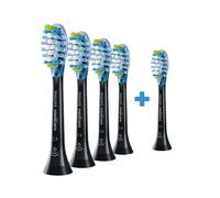 Cabezal Cepillo de Dientes Philips Sonicare Premium Plaque Defence Pack 5 Unidades Negro Medio 62000 Vibraciones