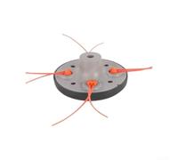 Cabezal Césped para rápido Sin Herramientas Cabezal Césped para(1pcs) | 4 líneas simultáneas, corte eficiente, tap and go, hilo 0.65 pulgadas, para ideal césped