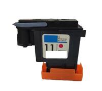 Cabezal, Compatible con HP, 11 70 100 110 | Para 500 C4810A C4811A C4812A C4813A, negro cian rojo amarillo, con chip(Blue)