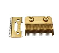 Cabezal Cortador De Cuchillas, Compatible Con Wahl, Cortadora De Pelo, Maquinilla De Afeitar, Máquina De Corte De Pelo, Juego De Salón, Herramienta De Metal, 2 Uds.(Gold 1set)