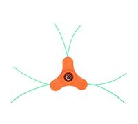 Cabezal de accesorio para cortadora de cuerdas con cepillo de cuerda de línea universal, cortador de césped para cortacésped Pivotrim Weed Eater cepillo cortador