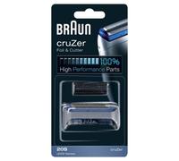 Cabezal de afeitado Braun CruZer 20S Azul Plata compatible cruZer 6 5 4