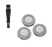 Cabezal De Afeitadora De Repuesto De 1/3 Piezas Con Cepillo, Reemplaza El Cabezal De Afeitado, Compatible Con Philips, HQ3405 HQ3425 HQ3445 HQ3601 HQ3604 HQ3605 HQ3610 HQ3801(3Pcs)