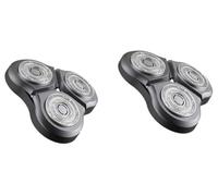 Cabezal de afeitadora de repuesto for Xiaomi, Afeitadora eléctrica Mijia S500 S500C S300, paquete de 2 hojas de afeitar for afeitado en seco y húmedo