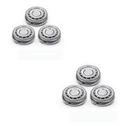Cabezal De Afeitadora De Repuesto SH90 De 3 Piezas, Reemplazo Del Cabezal De Afeitado, Compatible Con Philips, Norelco Series 9000 8000 7000 S9311 S9321 S9721 S7300 S8860 Cabezal De Afeitadora(6pcs)