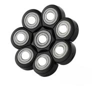 Cabezal De Afeitar De Repuesto, Cabezal De Afeitadora Flotante, Lavable, Eléctrico, 8D, Afeitadoras For Barba, Práctico Kit De Recortadores De Pelo, Cuchillas Cortadoras(13inch)