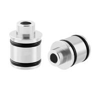 Cabezal de asiento de conversión de 12/15 mm a 9 mm, ejes pasantes, adaptadores de cubo de liberación rápida, adaptadores de horquilla de bicicleta