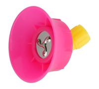 Cabezal de aspersor de plástico resistente al viento, boquilla de atomización de alta presión con rosca interna de 14 mm para riego de jardín de granja, color rosa