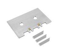 Cabezal de barra de control de metal de aleación de aluminio y grabadora de cinta de alineación mecánica con barra de calibración de calibre guía