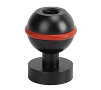 CABEZAL DE BOLA DE LUZ DE BUCEO ALEACIÓN DE ALUMINIO RECUBRIMIENTO DURO ANODIZADO PEQUEÑO, LIGERO Y DURADERO LINTERNA DE BUCEO CABEZA DE BOLA PARA NATACIÓN Y BUCEO (Negro Superior: 84661 3K000HZ,