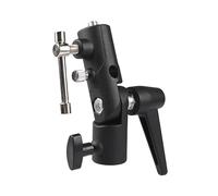 Cabezal de Bola de Trípode con Luz de Relleno para Cámara, Soporte de Lámpara con Soporte de Luz de Flash Universal de Metal, Hecho de Aleación de Aluminio, Conveniente para