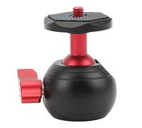 Cabezal de Bola de Trípode, Yosoo Cabezal de Bola de Trípode Panorámico de 360 Grados Cabezal de Bola de Montaje de Trípode de Aleación de Aluminio Multifunción para Cámara SLR