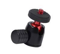 Cabezal de Bola Giratorio de 360 Grados con Tornillo de 1/4 de Pulgada para trípode para cámara DSLR Soporte para teléfono Vlog Accesorios de fotografía Soporte para cámara de teléfono