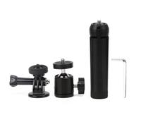 Cabezal de bola ligero y portátil para cámara, mini cabezal de bola de montaje universal con giro panorámico de 360 grados e inclinación de 90