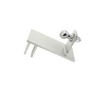 Cabezal de bola para remolque, diámetro de 2 pulgadas/50 mm, adaptador para remolque, para camiones, tractores, caravanas, maniobras, automóviles, remolques, acoplamientos combinados