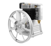 Cabezal de bomba de compresor de aire de 2 HP, 200 l/min, carcasa de aluminio y hierro de una sola etapa, 0.8 MPa para herramientas industriales y automotrices (modelo 2055)