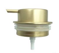 Cabezal de bomba de loción ABS eficiente para dispensadores a prueba de fugas y dispensación suave, perfecto para productos de cuidado personal e higiene (oro perlado)