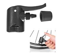 Cabezal de Bomba Universal para Bomba de Aire, Compatible con Válvulas Dunlop, Schrader, Sclaverand y Presta, para Bombas de Pie y Manuales