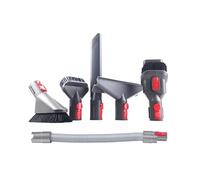 Cabezal de boquilla de succión plano compatible con Dyson V7 V8 V10 V11 V12 V15 cabezal de cepillo redondo para colchón de aspiradora (6 piezas)