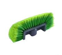 Cabezal de cepillo de lavado de coche de nailon de 10 pulgadas para coches, caravanas, camiones, campistas, barcos, se adapta a asas de rosca macho ACME de 3/4 pulgadas para un uso fiable