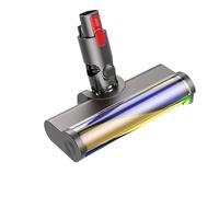 Cabezal de Cepillo de Rodillo Suave, Compatible con aspiradoras inalámbricas Dyson V7, V8, V10, V11 y V15, Accesorios for Suelos de Madera con detección de Polvo.