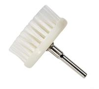 Cabezal de cepillo de taladro suave blanco de 60 mm para limpieza de alfombras, broca de limpieza de tapicería para sofá, interior de coche, tela, cuero, accesorio suave de nanocable