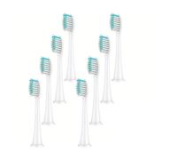 Cabezal De Cepillo Dientes Eléctrico, Sónico Reemplazable, Adecuado, Compatible Con Philips, Sonicare(WHITE 8pcs)
