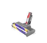 Cabezal de cepillo giratorio compatible con Dyson V15, V12, V11, V10, V8, V7 y G5. Incluye cepillo suave mejorado con luz LED verde.