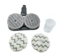 Cabezal de cepillo giratorio de doble trapeador, Compatible con Dreame, V11 V12/V12 Pro V16 T20 T30, accesorios for aspiradoras, cabezal de cepillo de rodillo for cepillo de suelo(1set)
