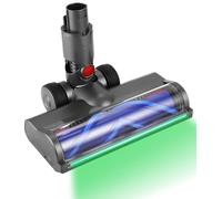 Cabezal de Cepillo Motorizado Compatible para Dyson V6 DC59 DC61 DC62 DC74, Recambio de Rodillo Cepillo Turbo con Luces LED, Para Suelos, Alfombras