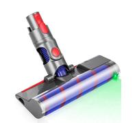 Cabezal de Cepillo Motorizado Compatible para Dyson V7, V8, V10, V11, V12, V14, V15 Aspiradora,Recambio de Cepillo con LED para Suelos, alfombras y Suelos Duros.