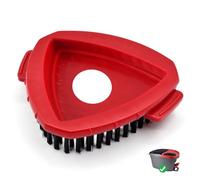 Cabezal de Cepillo Triangular Compatible con Vileda de Repuesto Cabezal de Cepillo Multifuncional fregasuelos para Azulejos de baño y Cocina&Cepillo de Limpieza de Grietas