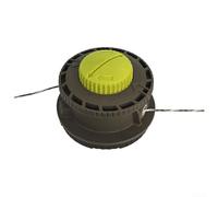 Cabezal de césped de repuesto compatible con RY15526 314608005, se adapta a piezas de recortadora RY1557 RY15529, para cabezal de corte de plástico para cuidado del césped (A)