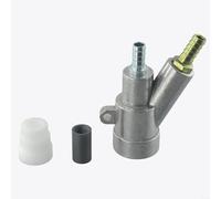 Cabezal de chorro de arena de aire con boquilla de carburo de boro de 8 mm, accesorios de chorro abrasivo de acero inoxidable para caja manual y automática tipo Machi
