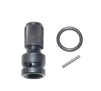 Cabezal de conversión llave eléctrica hexagonal 1/2 vuelta y 1/4, adaptador telescópico