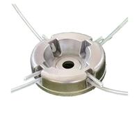 Cabezal de cortacésped universal de aleación de aluminio B97A-1Pc con hilo de nailon y acero. Repuestos for cortacésped.