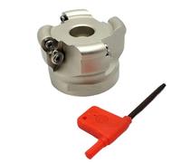 Cabezal de corte con bloqueo EMRW 6R 50 63 80 mm RDMT1204 MOTN JP4240 CY250 Hoja carburo para fresado cara punta redonda CNC torneado(EMRW 6R63-22-4T)